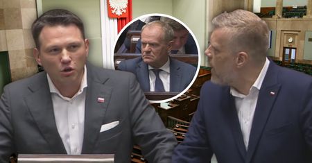 Ostre słowa do Tuska. Tak Mentzen i Zandberg uderzyli w rząd w Sejmie