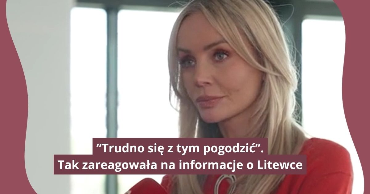 "Ta strata będzie odczuwalna". Woźniak-Starak o śmierci Łukasza Litewki