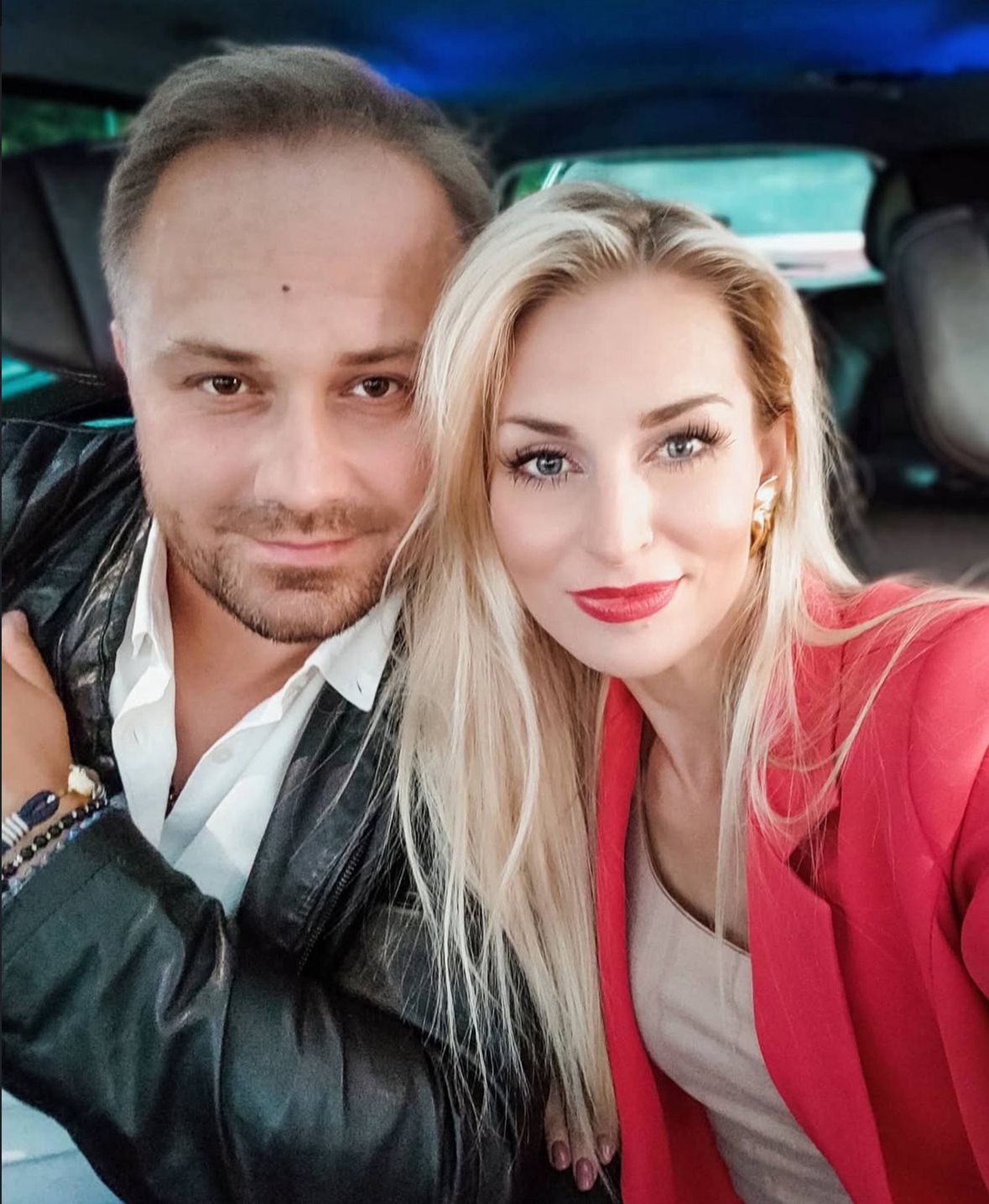 Anita Szydłowska i Adrian Szymaniak