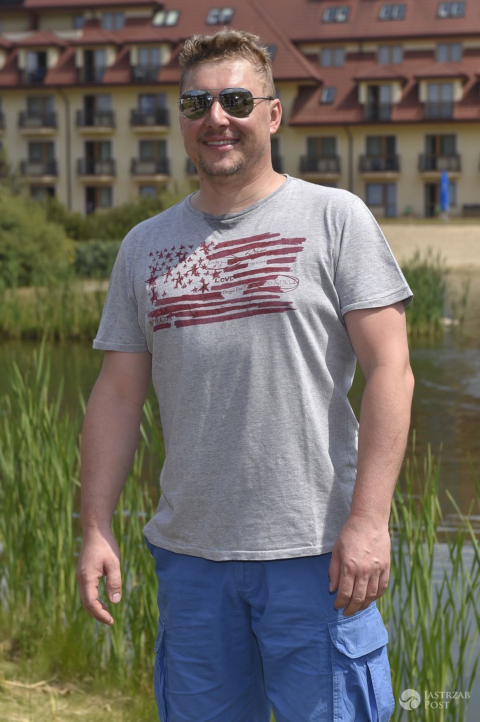 Andrzej Nejman na charytatywnym pikniku