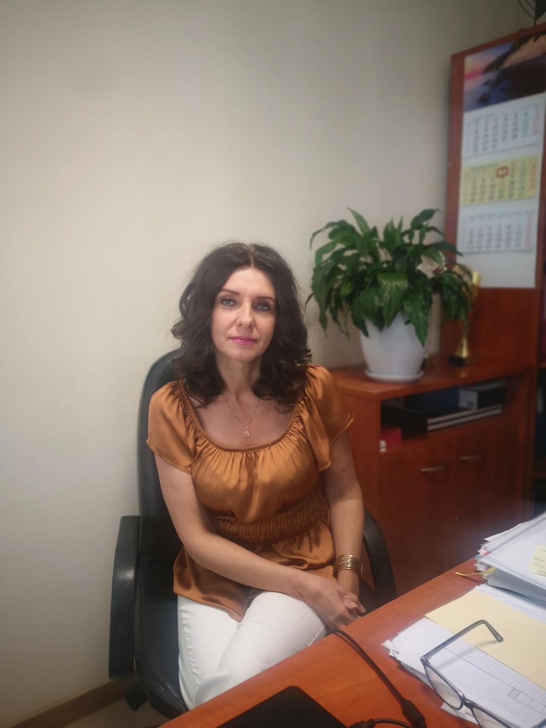 mgr inż. Monika Biskup, dyrektorka Zespołu Szkół Zawodowych nr 1 w Kielcach