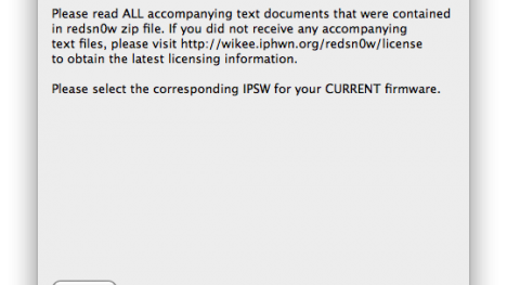 RedSn0w 0.9.6b2 odblokowuje iOS 4.2 GM na wszystkich urządzeniach 1