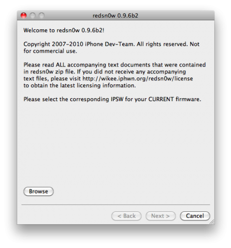 RedSn0w 0.9.6b2 odblokowuje iOS 4.2 GM na wszystkich urządzeniach