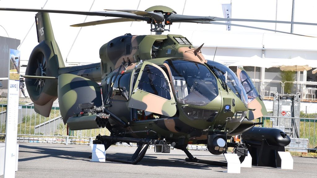 Śmigłowiec H145M z system uzbrojenia HForce
