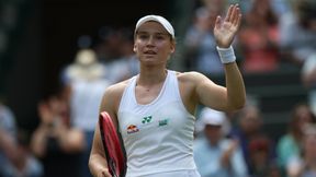 Jelena Rybakina pokazała moc. Godzina i było po meczu