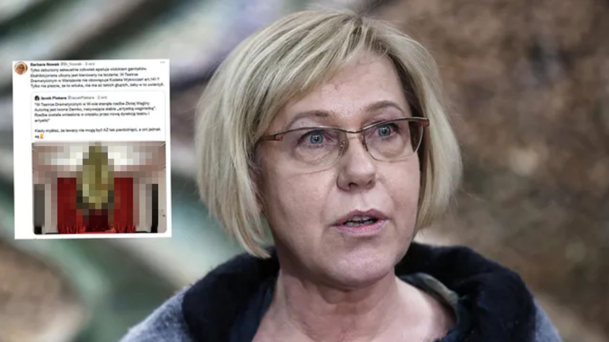 Barbara Nowak była oburzona rzeźbą
