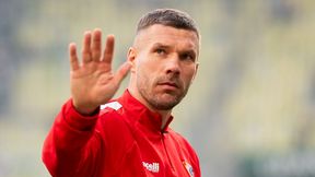 Kibice donieśli na Podolskiego. Sprawę bada prokuratura