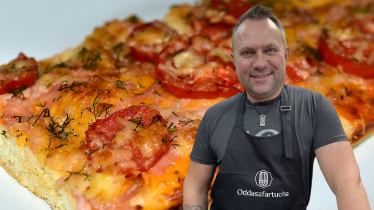 Tomasz Strzelczyk podzielił się przepisem na pizzę z PRL-u