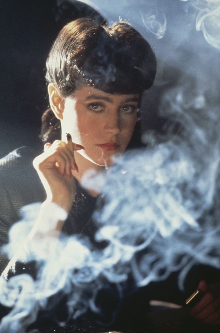 Sean Young zagrała replikantkę Rachel w "Łowcy androidów"
