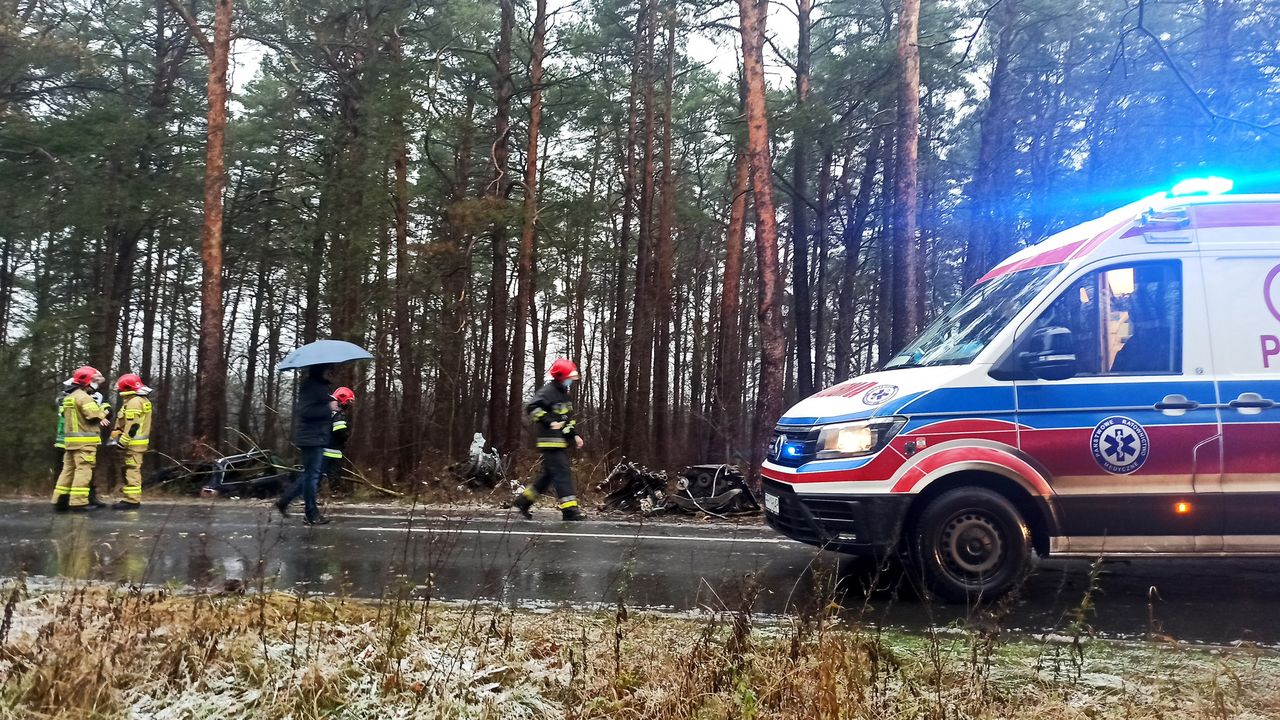 Śmiertelny wypadek. Droga do Trzcianki zablokowana