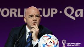 Absurd na MŚ. Szef FIFA wystawił Katarowi laurkę