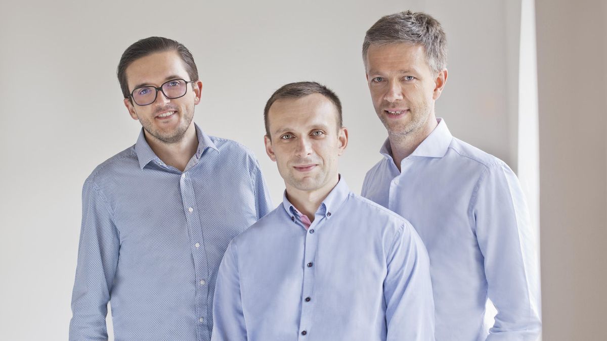 Krystian Piećko, Paweł Wieczyński, Sergiusz Borysławski - twórcy DataWalk.