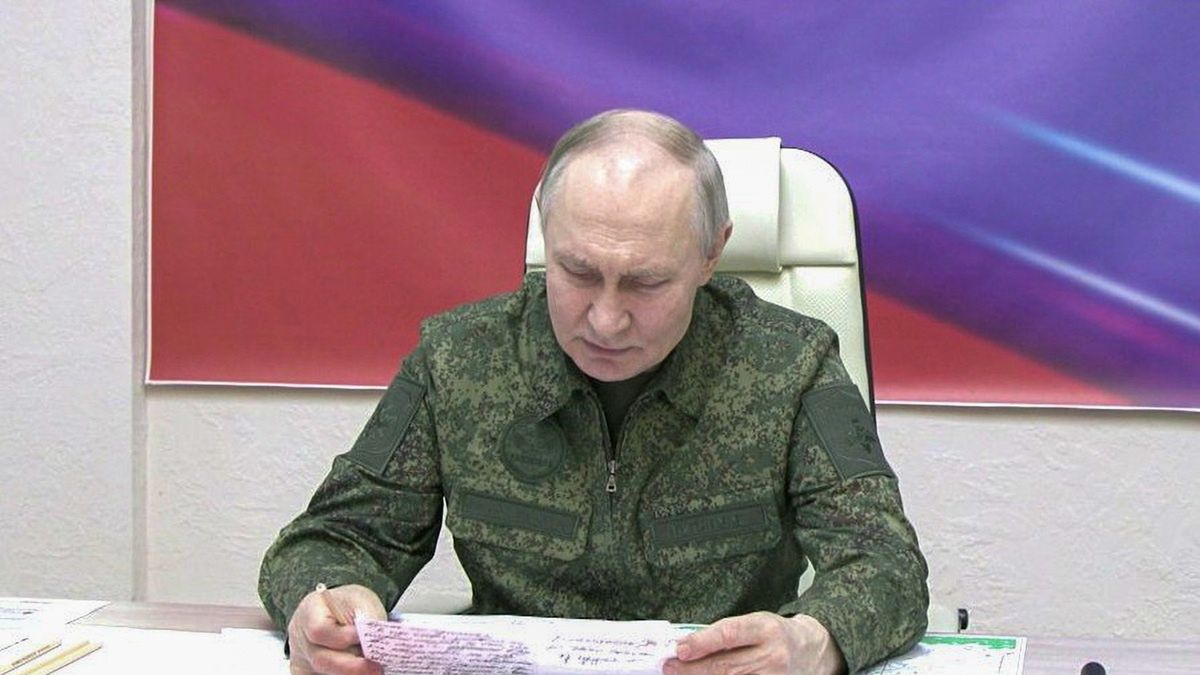 Władimir Putin, przywódca Rosji.