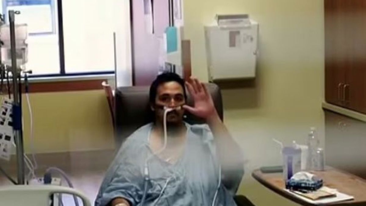 Patrick Burshia uwierzył w mity o szczepionkach przeciw COVID-19. Gdy zmienił zdanie, było już za późno 