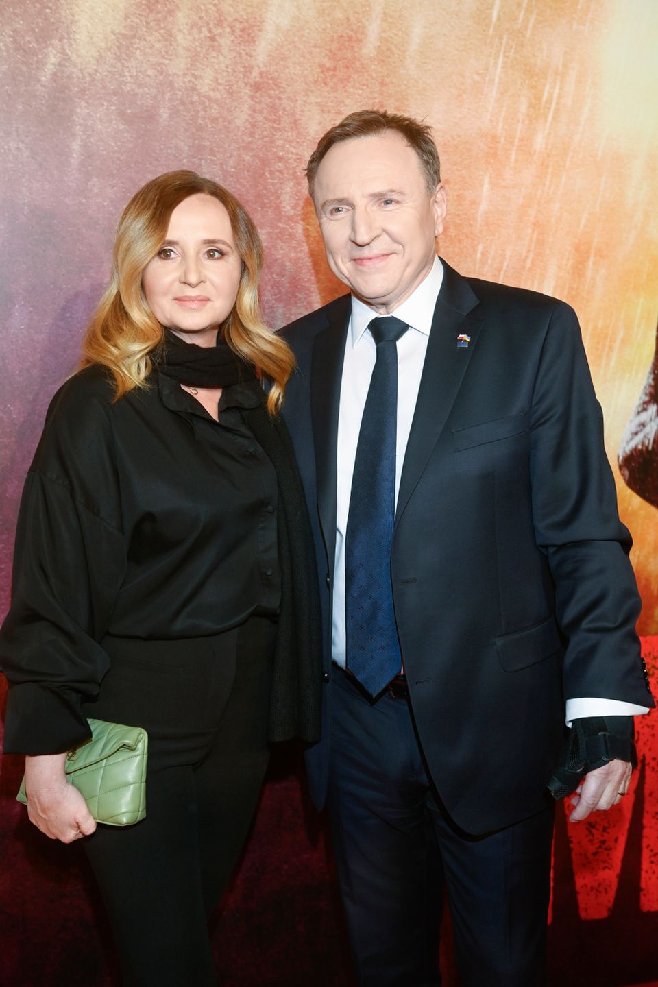 Jacek Kurski, Joanna Kurska - premiera filmu Marzec '68