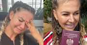 ZAPŁAKANA Maja Rutkowski opowiedziała o stracie paszportu i deportacji. Problemy rozwiązał jej mąż
