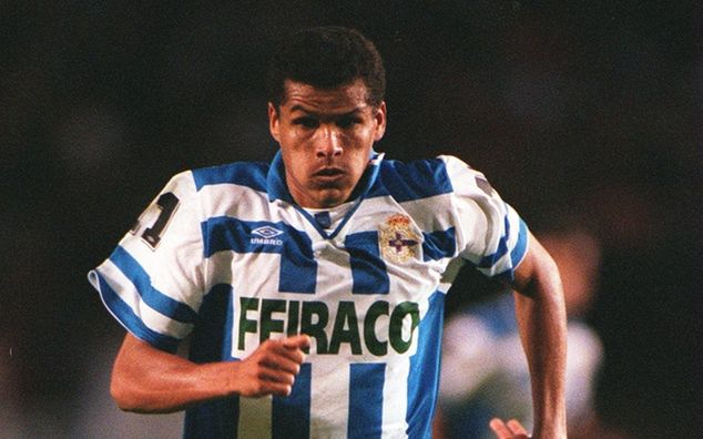 Rivaldo w barwach Deportivo La Coruna / fot. GettyImages