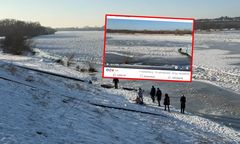 Zdjęcie Wisły wywołało sensację. "Pierwszy raz od 14 lat"