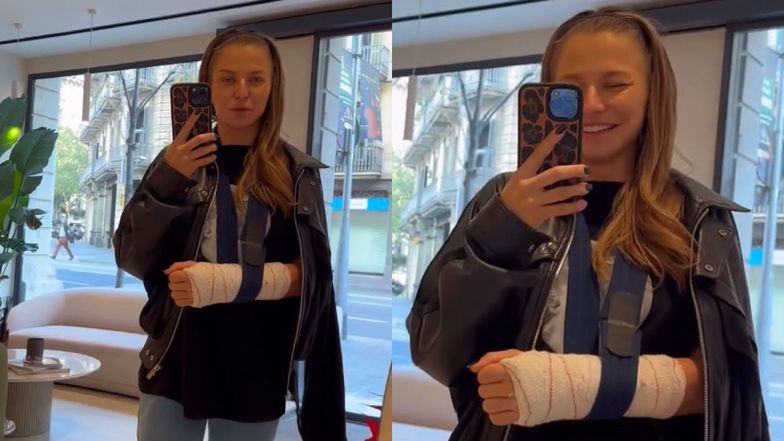 Anna Lewandowska wróciła do swojego studia butikowego