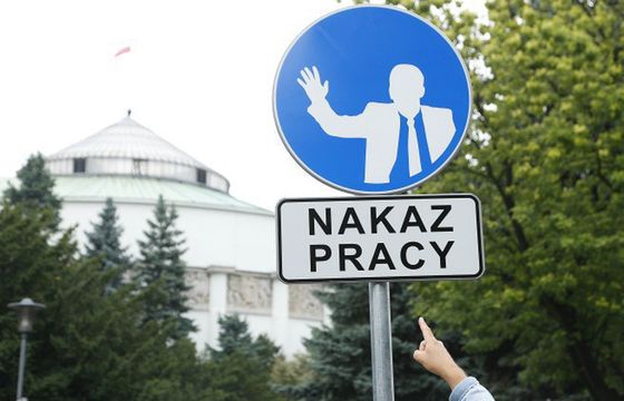 RMF FM ustawił nakaz pracy przed Sejmem (foto)