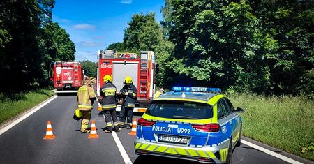 DK11: Są już dwie ofiary dzisiejszego wypadku na drodze Jastrowie - Podgaje