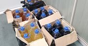 100 litrów nielegalnego alkoholu. Był ukryty w przesyłkach kurierskich