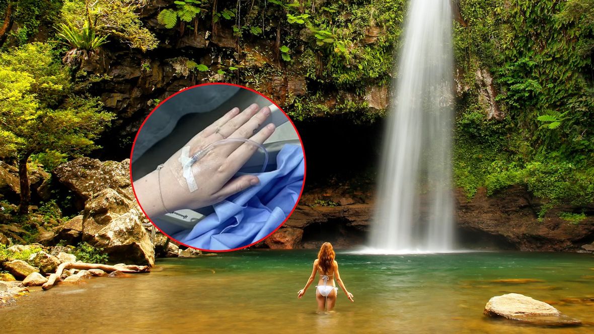 Brytyjka nie spodziewała się jak skończy się kąpiel w bajecznym 