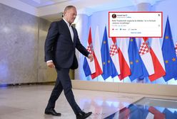 Zareagował jeszcze w trakcie debaty. Tusk pisze o Trzaskowskim
