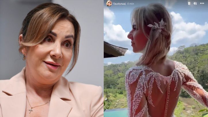 Danuta Martyniuk towarzyszyła Faustynie na przymiarkach sukni ślubnej