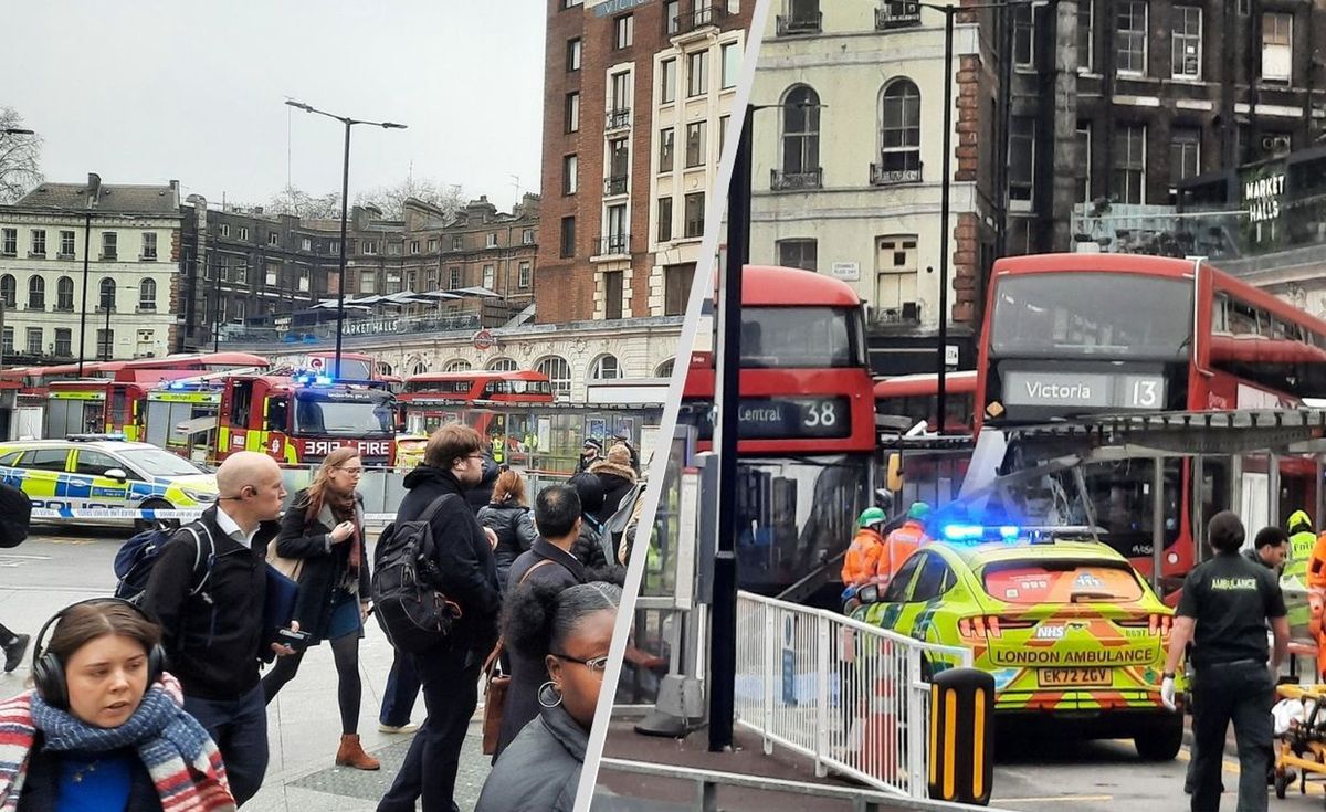 Wypadek w Londynie