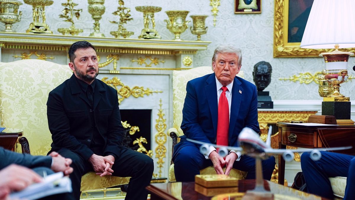 Poniedziałkowe spotkanie Donalda Trumpa i Wołodymyra Zełenskiego w Waszyngtonie