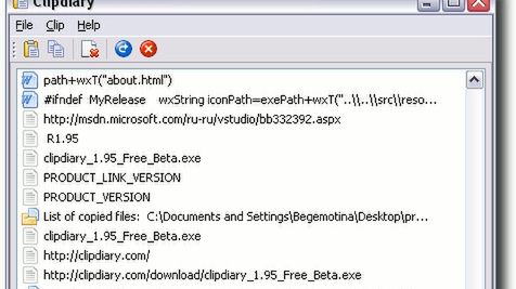 Clipdiary - schowek systemowy na sterydach 1