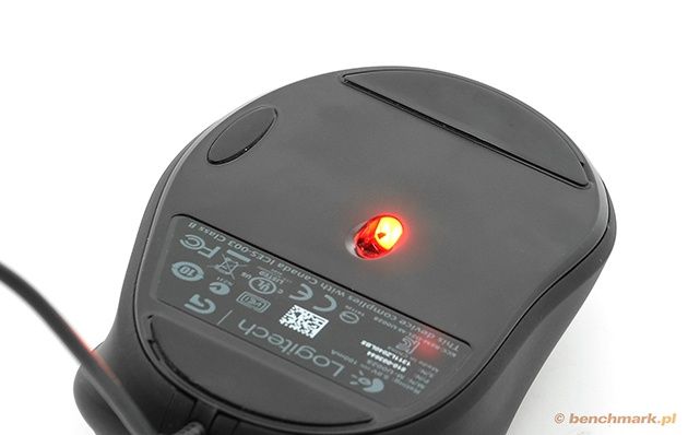Logitech G400s laser