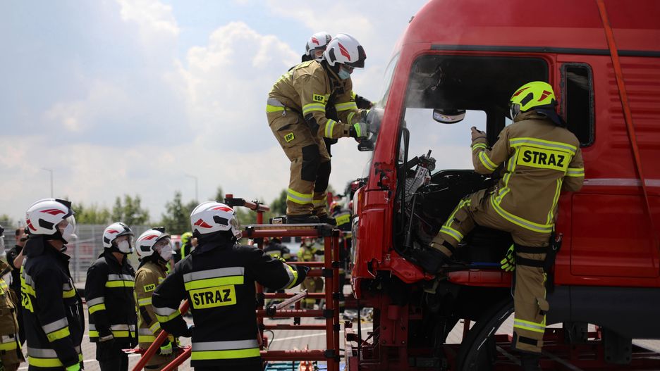 Kraków. Wybuch gazu w hucie (zdjęcie ilustracyjne)
