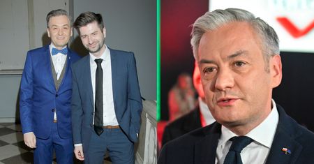 Robert Biedroń o stanie zdrowia Krzysztofa Śmiszka: "Z trudem się porusza. To jest bardzo poważna choroba"