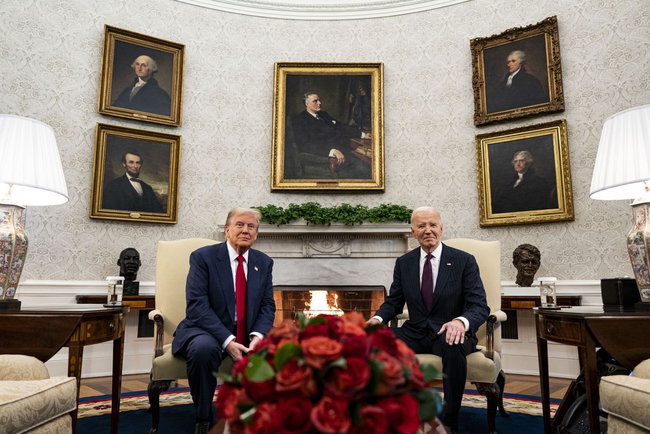 Biden and Trump discuss transition at historic White House meet