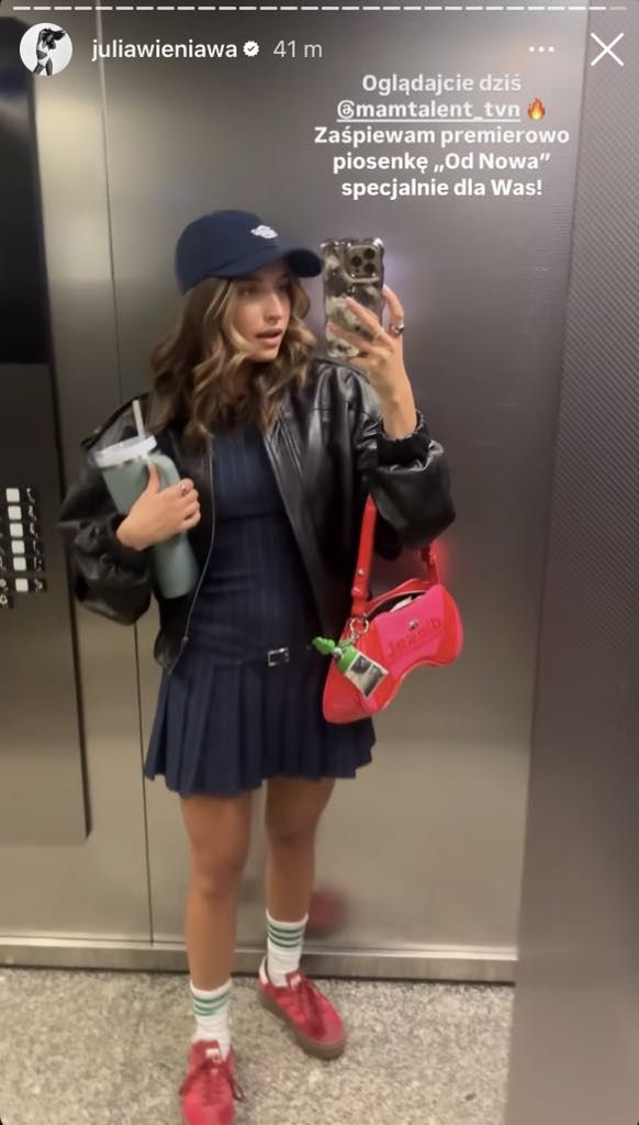 Julia Wieniawa pochwaliła się stylizacją 
