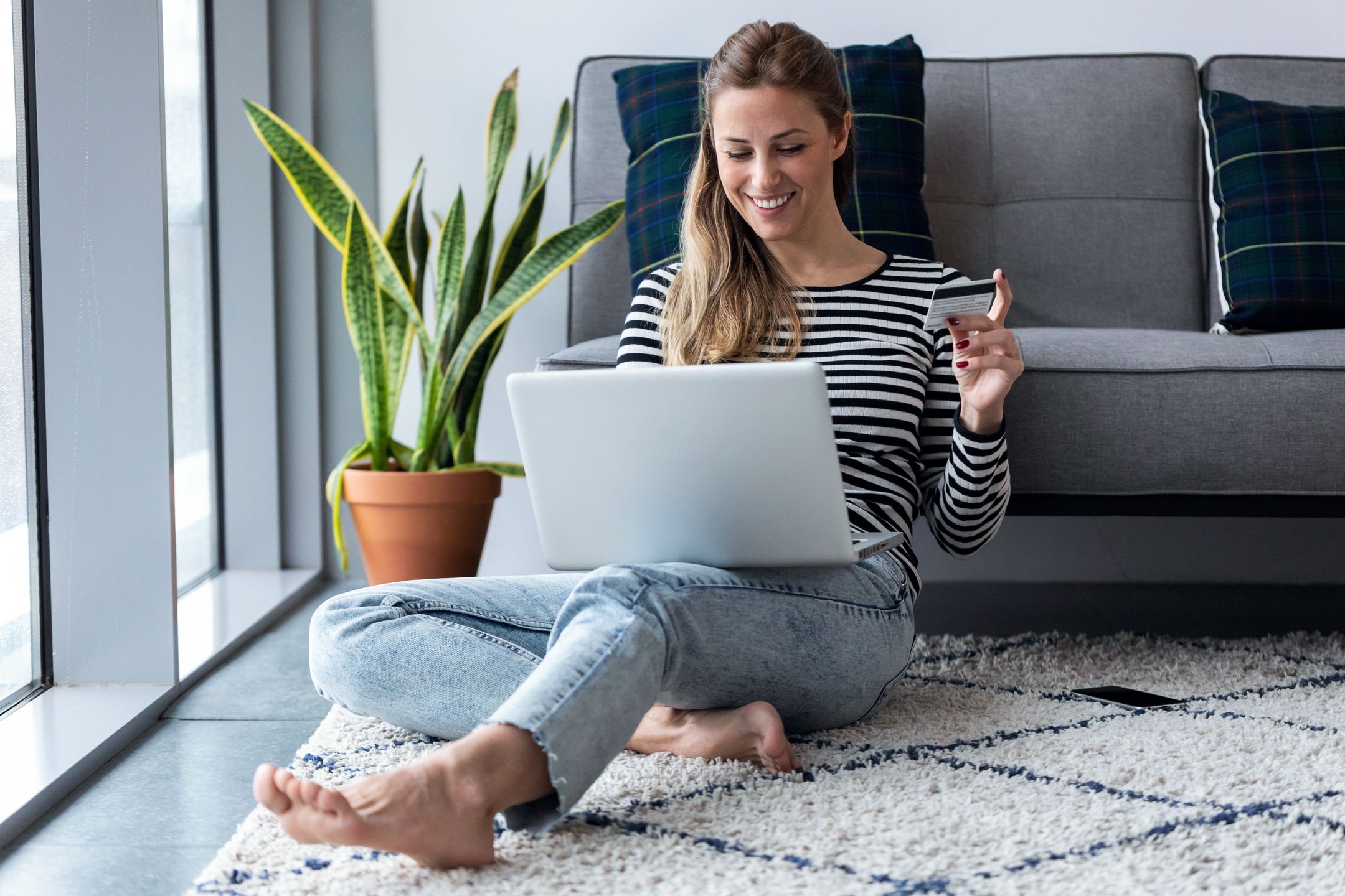 Shot of pretty young woman shopping online with credit card and laptop while sitting on the floor at home.
Lifestock
adult, attractive, bank, banking, beautiful, blonde, business, buy, card, caucasian, cash, commerce, computer, confident, credit, customer, debit, e-commerce, finance, girl, hand, holding, home, internet, laptop, lifestyle, looking, modern, money, online, pay, payment, plastic, pretty, sell, shop, sitting, sofa, store, technology, white, woman, young, work, floor, living room, smiling, happy, adult, attractive, bank, banking, beautiful, blonde, business, buy, card, caucasian, cash, commerce, computer, confident, credit, customer, debit, e-commerce, finance, girl, hand, holding, home, internet, laptop, lifestyle, looking, modern, money, online, pay, payment, plastic, pretty, sell, shop, sitting, sofa, store, technology, white, woman, young, work, floor, living room, smiling, happy