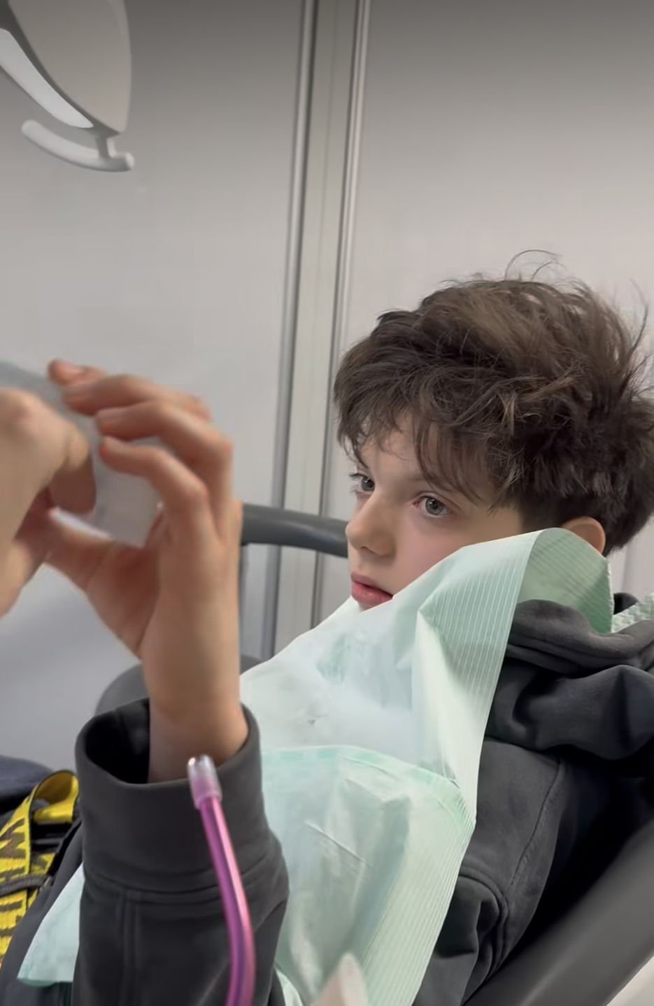 Krzysztof Rutkowski Junior u dentysty