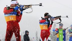 Nieoczekiwane zwycięstwo Larsa Bergera w Hochfilzen, Ole Einar Bjoerndalen na podium