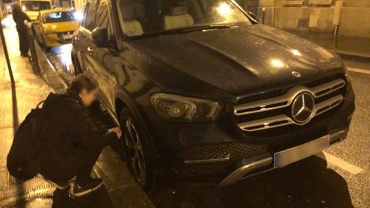 Aktywiści obrali sobie za cel głównie drogie modele samochód typu SUV