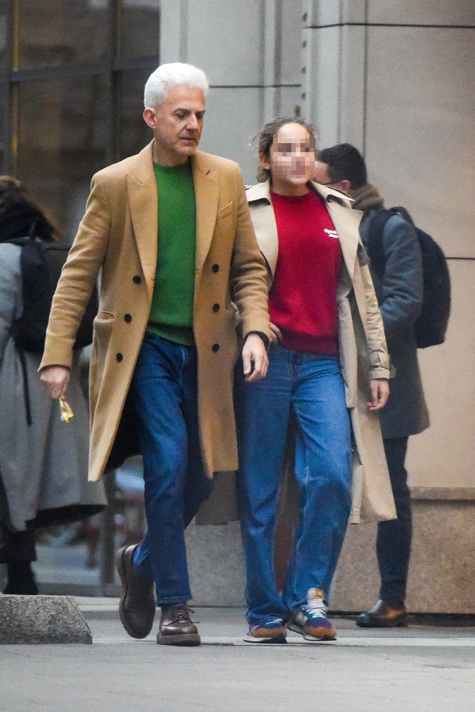 Hubert Urbański z córką