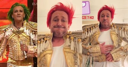 Michał Wiśniewski NIE MIEŚCI SIĘ w swój stary kostium z Eurowizji: "Jeszcze siedem kilo"