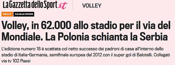 La Gazetta dello Sport