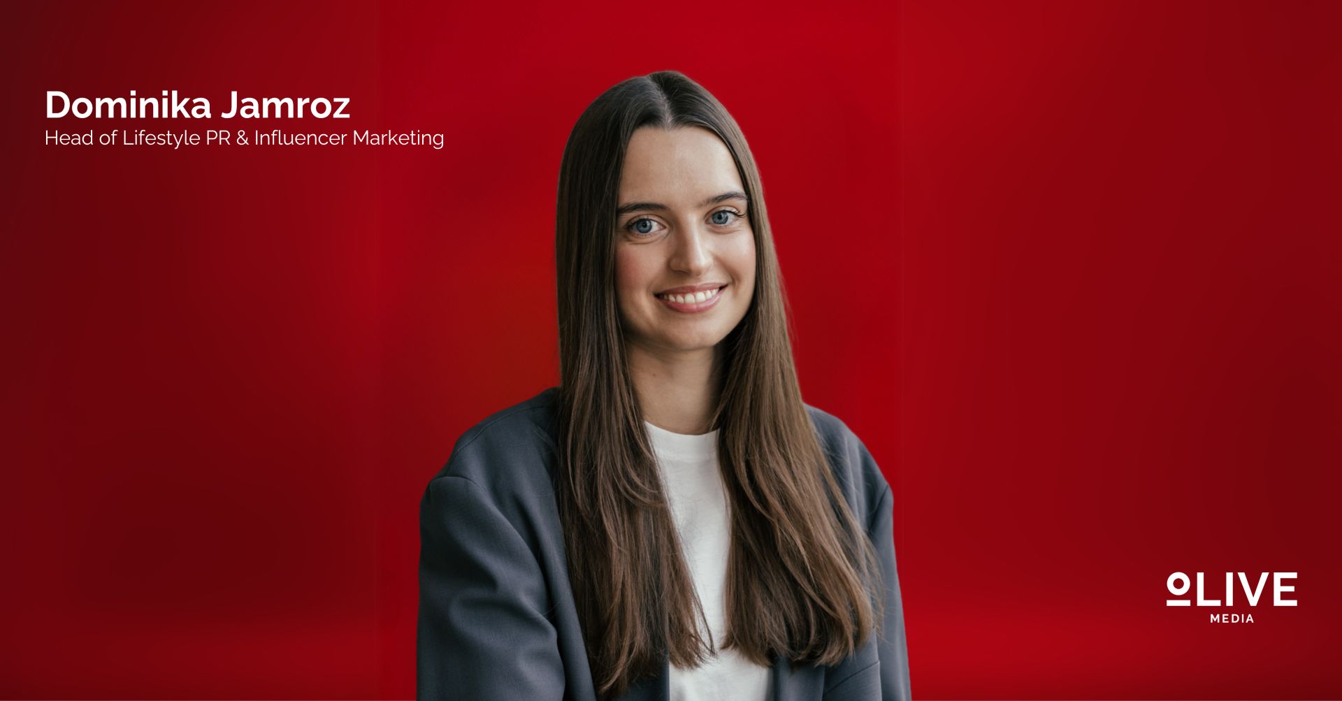 Dominika Jamroz na nowym stanowisku w oLive media