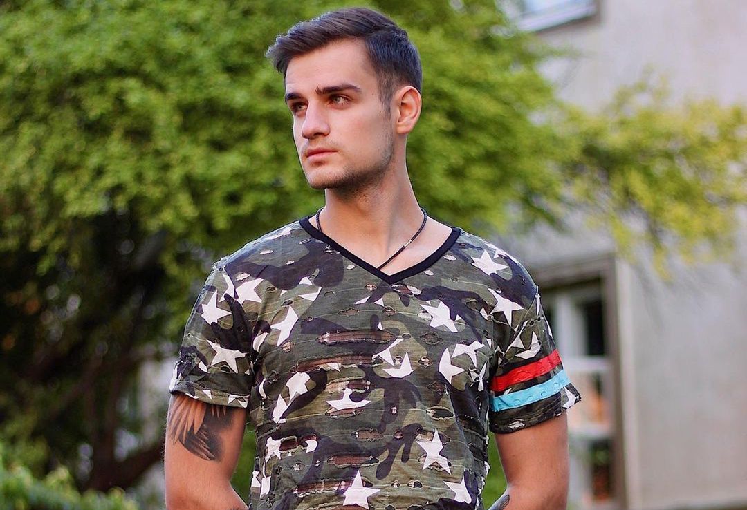 Na zdjęciu: Oleh Riashentsev 