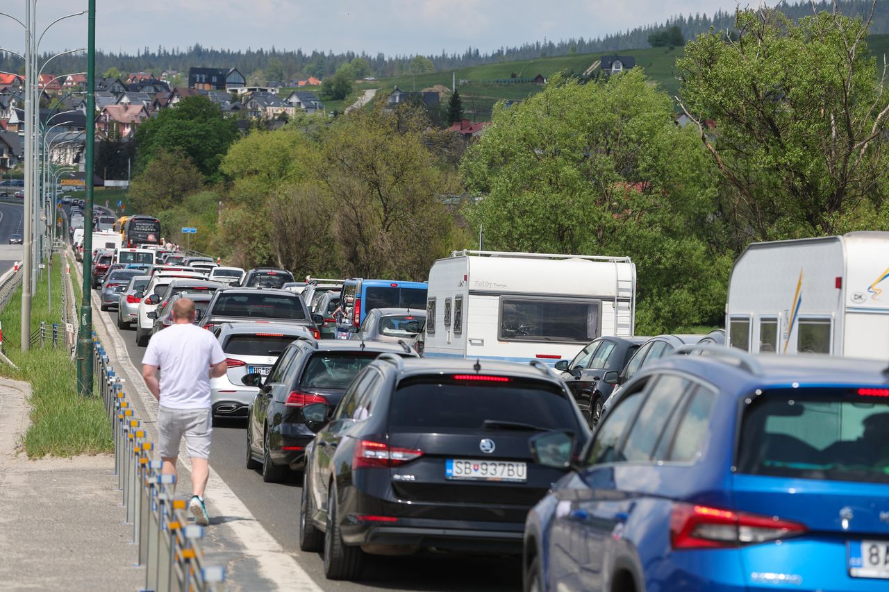 Jedna z najbardziej zakorkowanych dróg w Polsce. Zatory się przesunęły