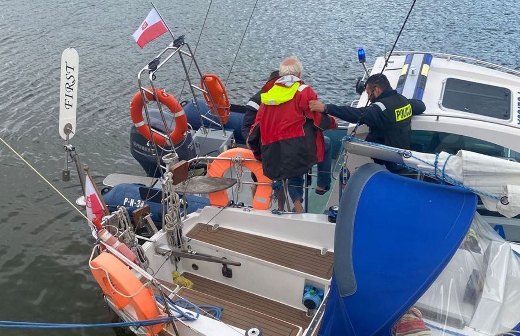 Wypłynął z Gdyni i obrał kurs na Rosję. Niewiele brakowało