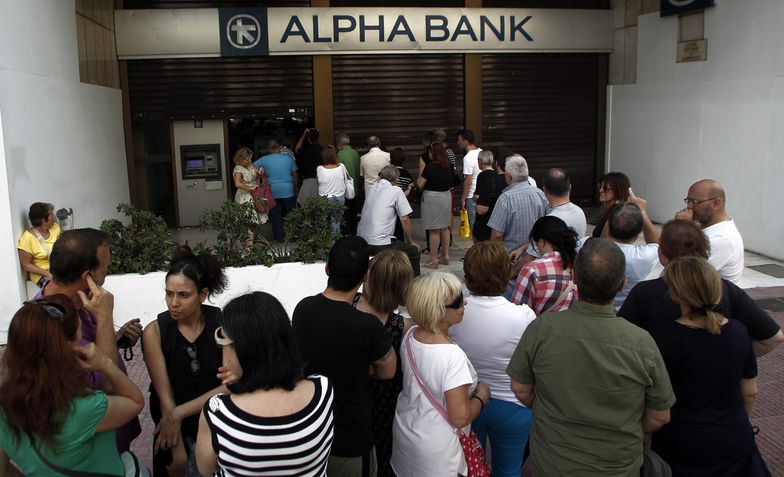 Kryzys w Grecji. Giełda w Atenach i banki będą zamknięte w poniedziałek