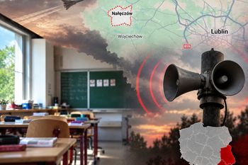 "Dużo dzieci płakało". Uczennica opowiedziała nam o alarmie na wschodzie Polski